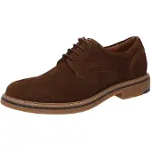 Sioux Schnürschuh "Encanio-712", Herren, Gr. 44.5 (UK 10), braun, Obermaterial: 100% Kalbsveloursleder CAVL. 100% Gummi rubber., Schuhe Schnürschuh