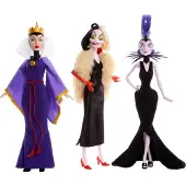 Mattel DISNEY Villains Böse Königin Cruella de Vil & Yzma Accessoires 3+ HRF56