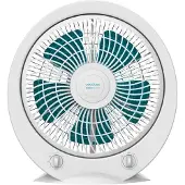 Cecotec EnergySilence 4500 Power Box, Haushalts-Lamellenlüfter, Weiß, Tisch, 30 cm, Drehregler, AC