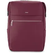 Hama Laptoprucksack "Laptoprucksack (bis 41 cm (16,2“), wasserabweisend, gepolstert, 15 l)", rot, B/H/T: 34cm x 44cm x 11cm, Rucksäcke, extralanger Reißverschluss, Fach für Wertsachen, Laptoprucksack