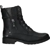 Mustang Shoes Winterstiefelette "Elfi" Winterstiefel mit Reißverschluss und markanter Schnürung