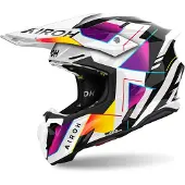 Airoh Twist 3 Rainbow Crosshelm Unisex Futter lila, XL