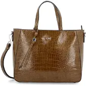 PICARD Schultertasche Handtasche Wild Art Shoulderbag Gravel braun