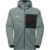 Mammut - Tamaro Midlayer Hooded Jacket - Fleecejacke Gr L grau
