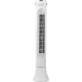 Grunkel -Ventilator de tower 50w 3 speed w/ timer white
