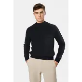 Hugo Boss Strickpullover "Andern" Rundhalsausschnitt, relaxed fit, Strickmix