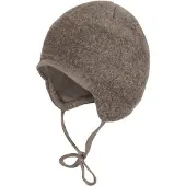 Maximo Fleecemütze , Baby, Gr. 37, braun (braunmeliert), Fleece, Wolle, Mützen Fleecemütze, Erstlingsmütze, wärmend, gefüttert