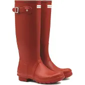 Hunter Orig ale Frauen Großer Regen Stiefel Rot – undefined / Rot