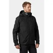 Helly Hansen für Herren. 34442 Segeljacke mit Kapuze und Midlayer schwarz (S), Lässig, Polyester, Langarm