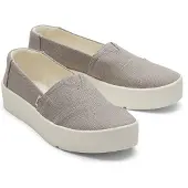 Toms Verona Slip ON light grey heritage canvas 42
