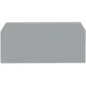 Wago 280-308 Abschluss- und Zwischenplatte,2,5 mm dick,grau 280308 - 25 Stück