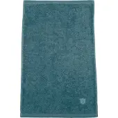 Ross Gaestehandtuecher "Vita 4004", blau (pazifik), B:30cm L:50cm, Frottier, Obermaterial: 100% Baumwolle, Handtücher, Gaestehandtuecher, Bestickung -Emblem