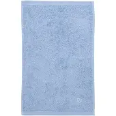 Ross Gaestehandtuecher "Vita 4004", blau (himmelblau), B:30cm L:50cm, Frottier, Obermaterial: 100% Baumwolle, Handtücher, Gaestehandtuecher, Bestickung -Emblem