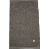Ross Gaestehandtuecher "Vita 4004", grau (flanell), B:30cm L:50cm, Frottier, Obermaterial: 100% Baumwolle, Handtücher, Gaestehandtuecher, Bestickung -Emblem