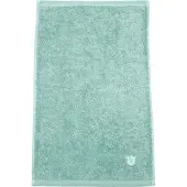Ross Gaestehandtuecher "Vita 4004", grün (jade), B:30cm L:50cm, Frottier, Obermaterial: 100% Baumwolle, Handtücher, Gaestehandtuecher, Bestickung -Emblem