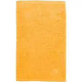 Ross Gaestehandtuecher "Vita 4004", gelb (sonnengelb), B:30cm L:50cm, Frottier, Obermaterial: 100% Baumwolle, Handtücher, Gaestehandtuecher, Bestickung -Emblem