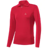 Löffler - Women's Midlayer Evo Turtle Transtex - Fleecepullover Gr 36 rot