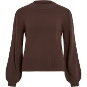 Vila Stehkragen Strickpullover