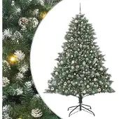 vidaXL Künstlicher Weihnachtsbaum Grün 210 cm