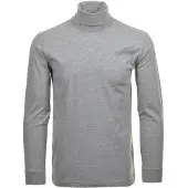Ragman Sweatshirt "Longsleeve Langarm Basic Rollkragen Regular Fit", Herren, Gr. XL, grau, Obermaterial: 100% Baumwolle CO., Sweatshirts Sweatshirt