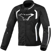 Macna GRISCA Damentextiljacke L in schwarz/weiß