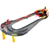 Mattel Disney Pixar Cars Disney and Pixar Cars NASCAR Lane Change Race Playset, Fahrzeug- & Schienen-Set, 4 Jahr(e), Kunststoff, Mehrfarbig