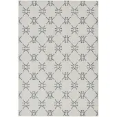 Sansibar Teppich "Nordsee Beach SA-034", beige (creme), B:160cm H:5mm L:230cm, Polypropylen, Teppiche, Teppich, modernes Design, Motiv: gekreuzte Säbel, In- und Outdoor geeignet