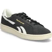 Reebok Sneaker CLASSIC "CLUB C GROUNDS UK", Mädchen, Gr. 39, schwarz (washedschwarz, paperweiß, chalk), Leder, Synthetik, Schuhe Sneaker