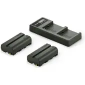 Tilta Ladegerät für L-Series/NP-F (2 Kanäle) 2 Akkus + 1 Ladegerät