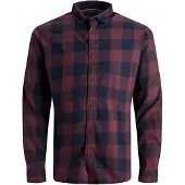 Jack & Jones Langarmhemd "JJEGINGHAM TWILL SHIRT L/S NOOS"