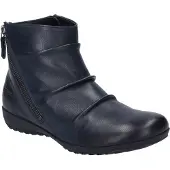 Josef seibel Naly 61 Damenschuhe Reißverschluss Stiefelette Blau Freizeit, Schuhgröße:42 EU