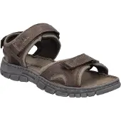 Josef seibel Sandale "Brendan 03, braun-kombi", Herren, Gr. 45, braun (braun, kombi), Obermaterial: 80% Rindsleder Leather cow. 20% Textilmaterial TEXMAT., Schuhe Sandale