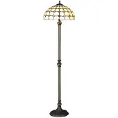 Rabalux 8078 Stehlampe Marvel, E27, bronze-silber-mehrfarbig, rund, Klassisch, ø400mm