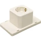 ABB Abdeckung 3611 Einzelne Schuko-Steckdose Mit Recyceltem Gehäuse - 1SPA007160F9195