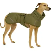 Flamingo Hundemantel Winter – Cujo Grün – 50cm – warm & modisch – Polyester – wa