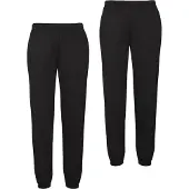 Fruit Of The Loom Jogginghose im Baumwoll-Mix, 2-er Pack