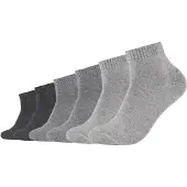 s.Oliver Kurzsocken "originals", Damen, Gr. 39-42, grau (grautöne), Baumwollmischung, meliert, normal, Socken Kurzsocken, mit weichem Bund, Topseller