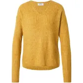 ONLY V-Ausschnitt-Pullover "ONLCAMILLA V-NECK L/S PULLOVER KNT NOOS" Materialmix, regular fit