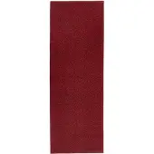 Hanse Home 1100000002199 "Pure 100 Kurzflor" Gr. 13, rot, B:80cm H:13mm L:400cm, Kunstfaser, Teppiche, 1100000002199, Kurzflor, uni, umkettelt, Läufer, Wohnzimmer, Kinderzimmer, Flur