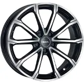 Mak ALUFELGE DaVinci 6.5x16 5x114,3 ET 32 BLACK MIRROR
