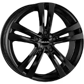 Mak 14 Zoll Alufelge zenith 14"x5.5" 4x108 PCD ET16 65.1mm Felge Schwarz