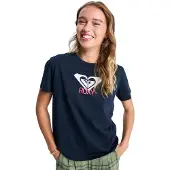 Roxy - Women's Ocean Road Art - T-Shirt Gr S schwarz