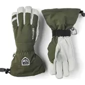 Hestra - Army Leather Heli Ski 5 Finger - Handschuhe Gr 6 oliv/grau
