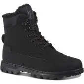 Luhta Schnürboots "REILU MS", Damen, Gr. 40, Textil, schwarz, Synthetik, Textil, Schuhe Schnürboots, gefüttert, mit profiliertem Laufsohlenprofil, mit Gummilaufsohle