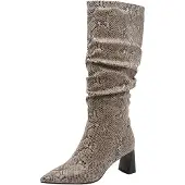 Tamaris Damen Stiefel Leder beige 39