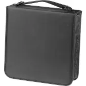 Hama DVD-Hülle "CD Tasche, mit Hüllen zur Aufbewahrung von 208 CDs, DVDs und Blue-Rays", schwarz, CD, Hüllen, DVD-Hülle