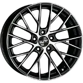 Mak Alufelge Monaco 8.5X19 5X130 Et 52 Black Mirror