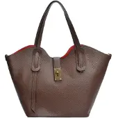 Sarya Couture OU Isabella Rhea_Shoulder bag_AW25 IR TSBV 31_CIOCCOLATO