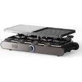 Black & Decker BXFC1400E, 8 Person(en), Schwarz, Rechteckig, 210 x 210 mm, Drehregler, 1400 W