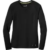 Smartwool Unterhemd Classic All-Season Merino Base Layer Long Sleeve Boxed Damen Black-XS